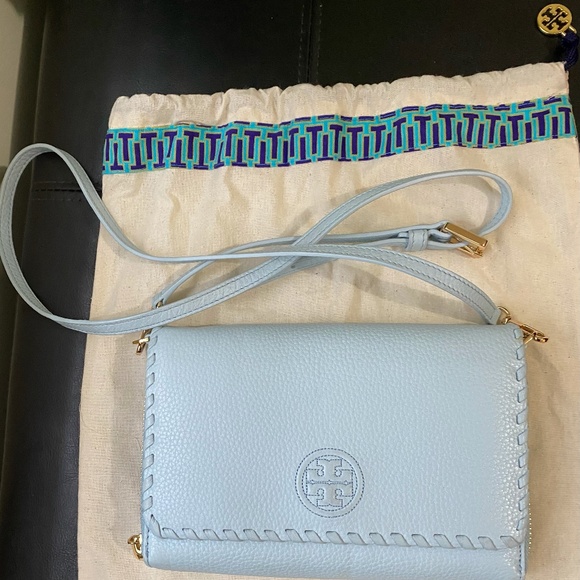 Tory Burch Marion Flat Wallet Crossbody
